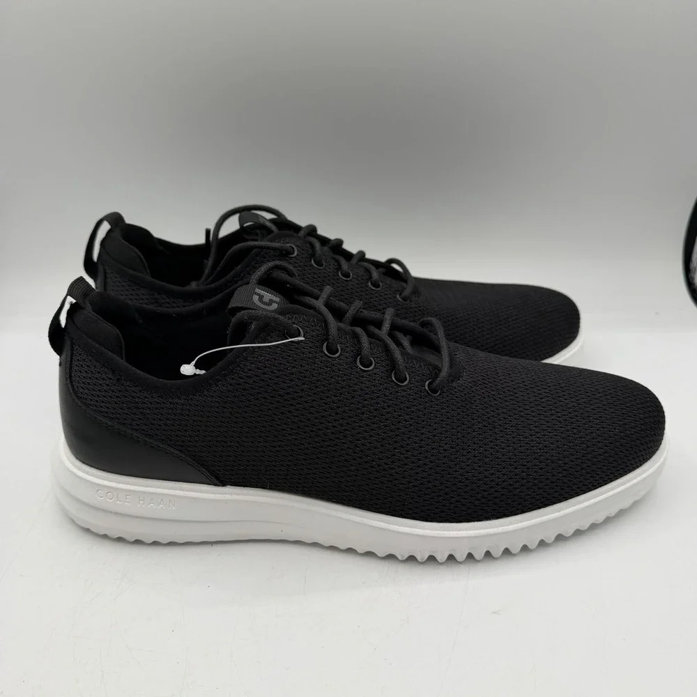 Cole Haan Zerogrand Journey Runner Mens 10.5 M Black Knit Casual Sneakers C41898